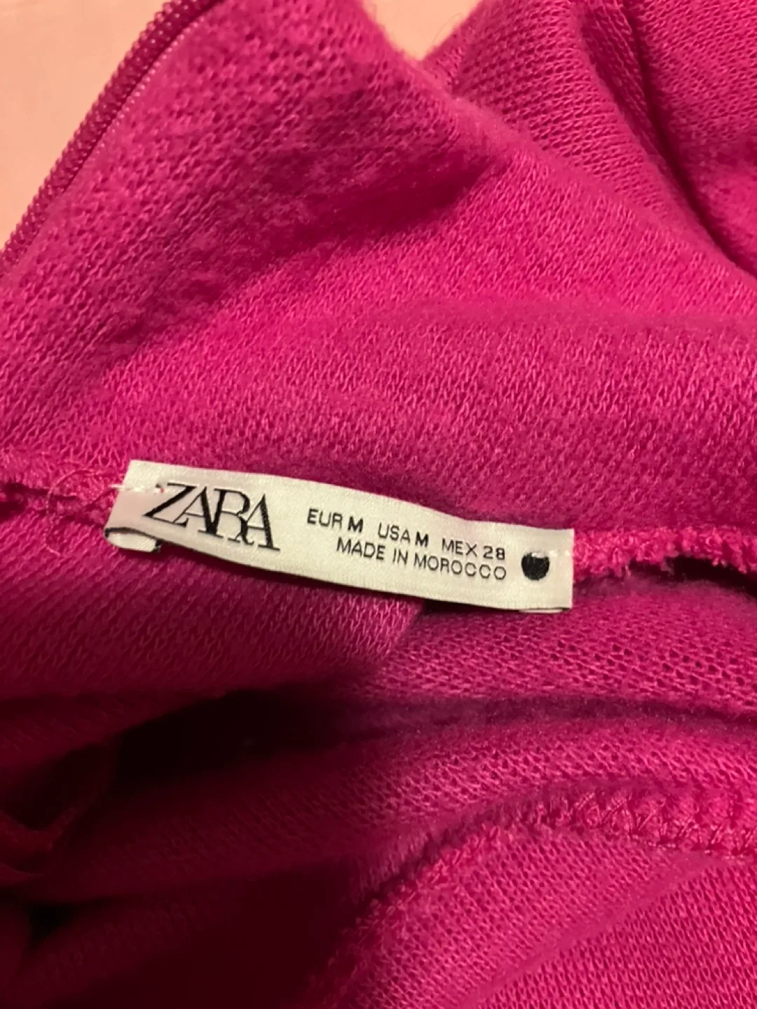 Zara Pink Mock Neck Dress image indicator(2)