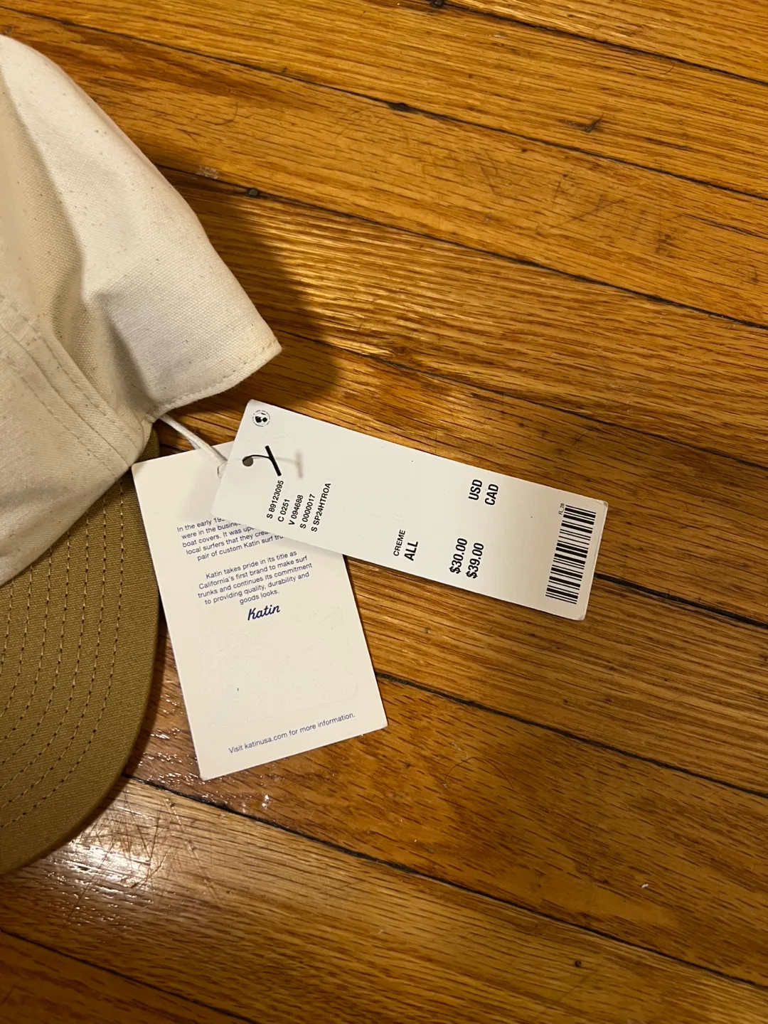 Brand New Katin Roadside Canvas Hat image indicator(9)