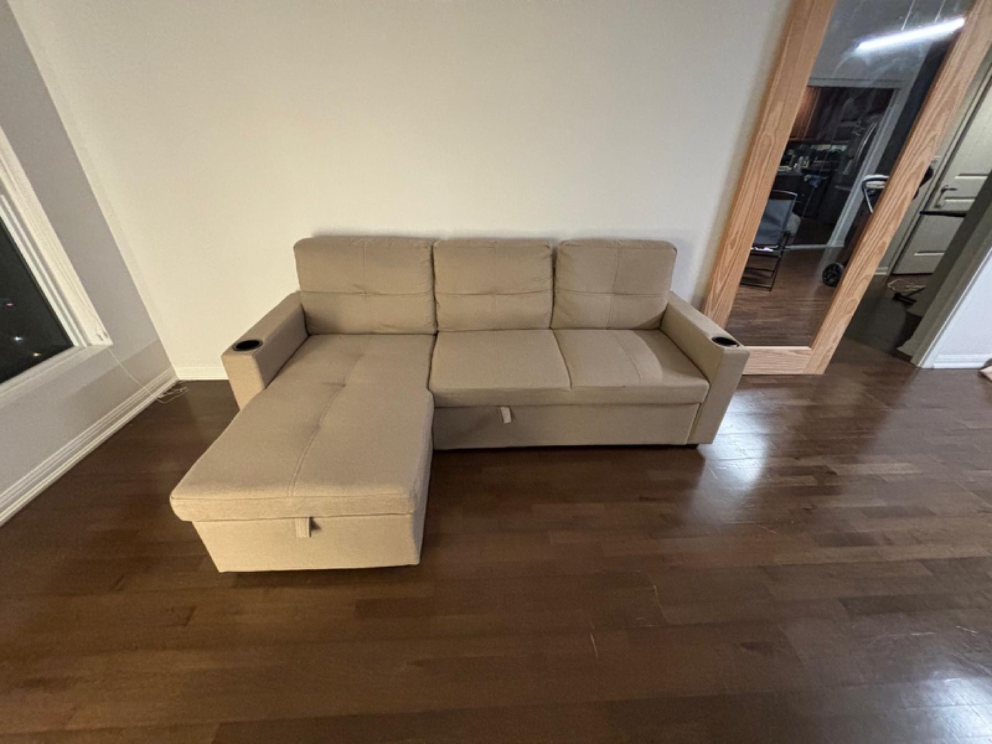 Sectional Sofa bed with Storage - photo 2