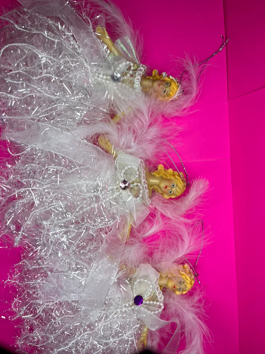 🤩ONLY $3 each🤩 3 Angel Christmas Ornaments image indicator(7)