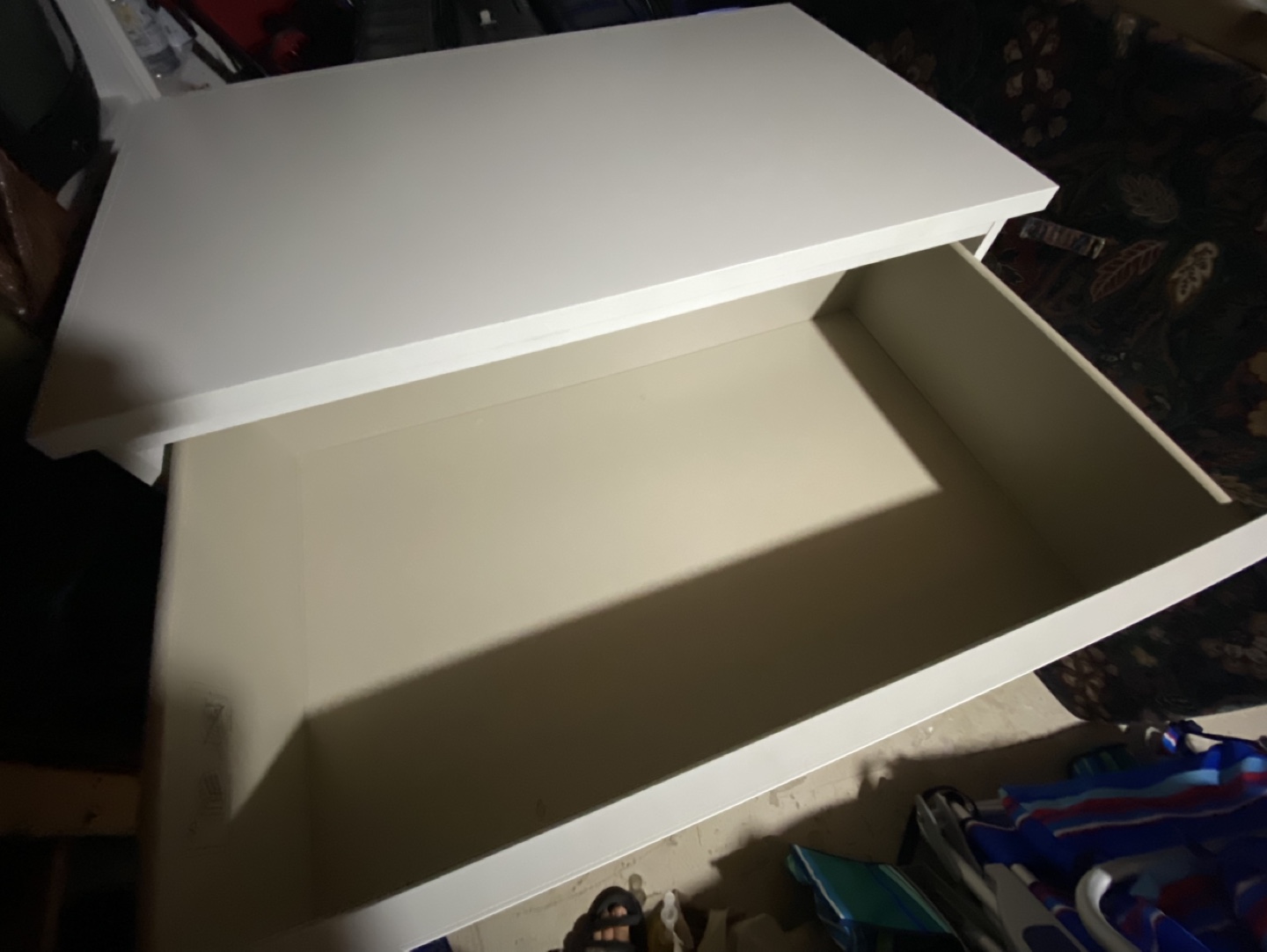 IKEA Malm White 3 Drawer Dresser - photo 5