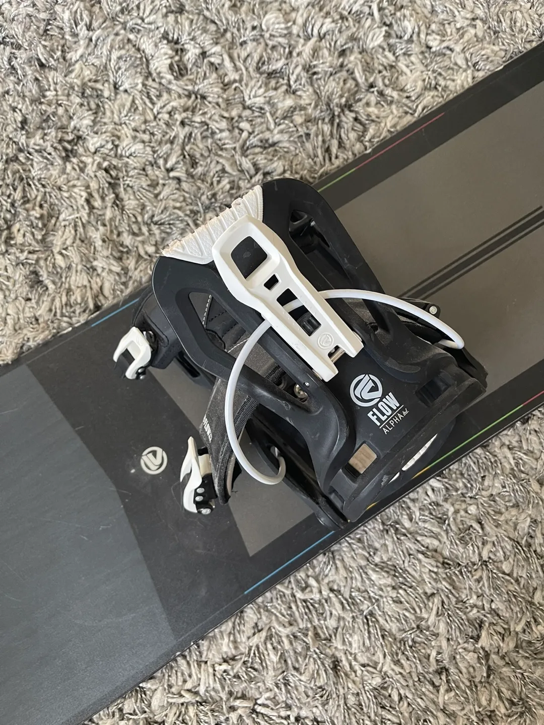 Snowboard (162W)& Bindings(L) by FLOW image indicator(6)