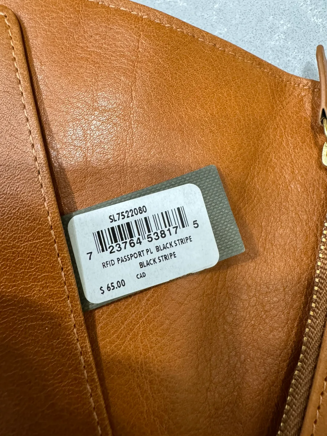 Fossil RFID Passport Wallet Black Stripe image indicator(5)