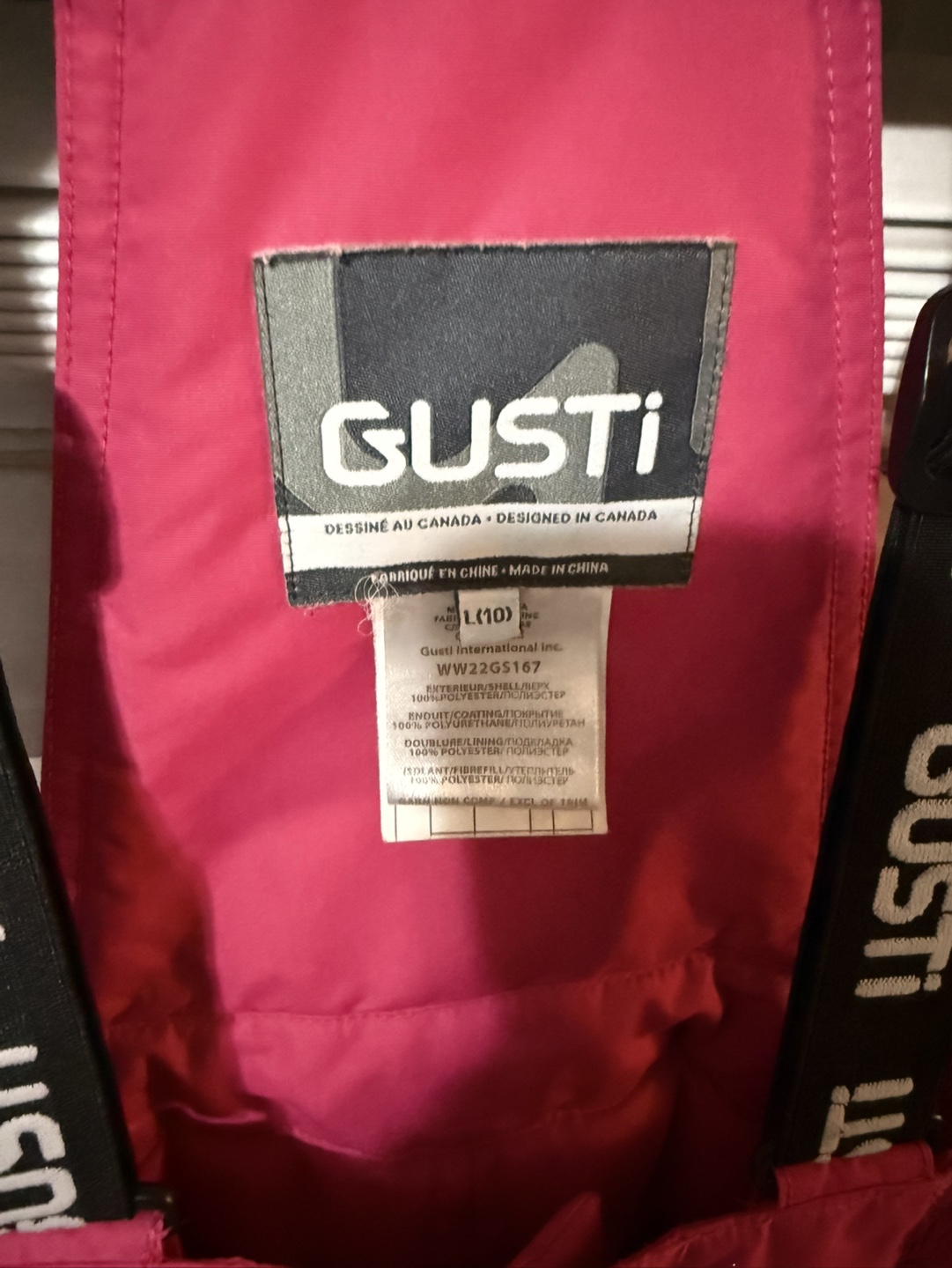 Gusti Kids Snowsuit Size L(10) - photo 4