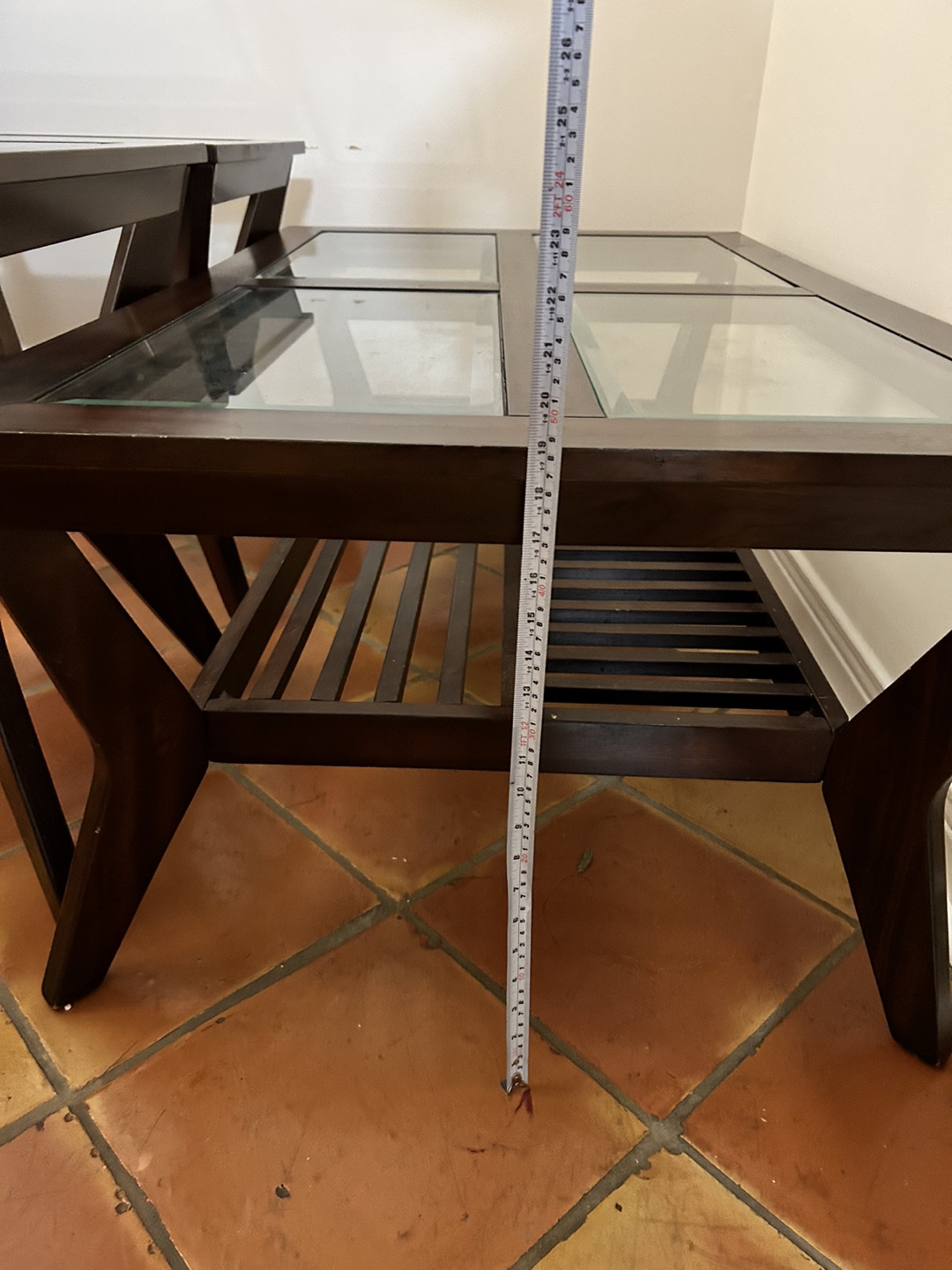 Matching Coffee table and 2 side tables - photo 4