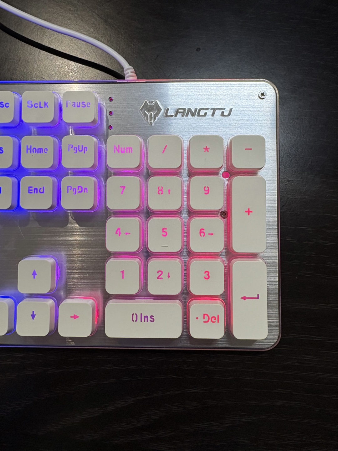 LANGTU Membrane Gaming Keyboard, Rainbow LED Backlit - photo 4