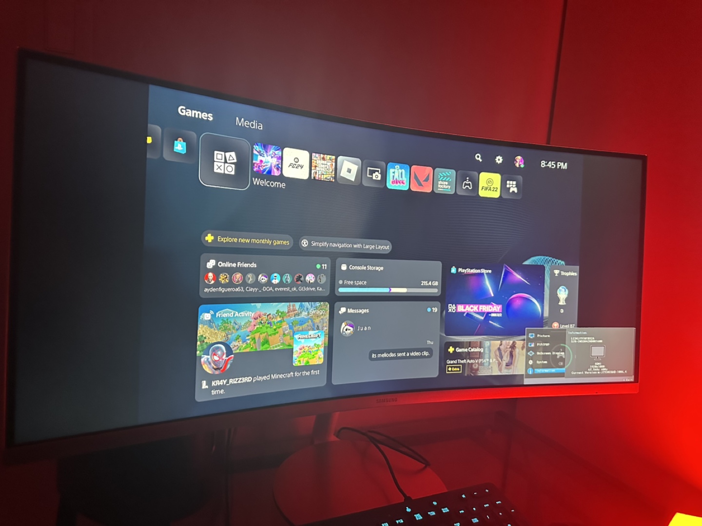 Samsung 34" Curved Monitor - photo 2