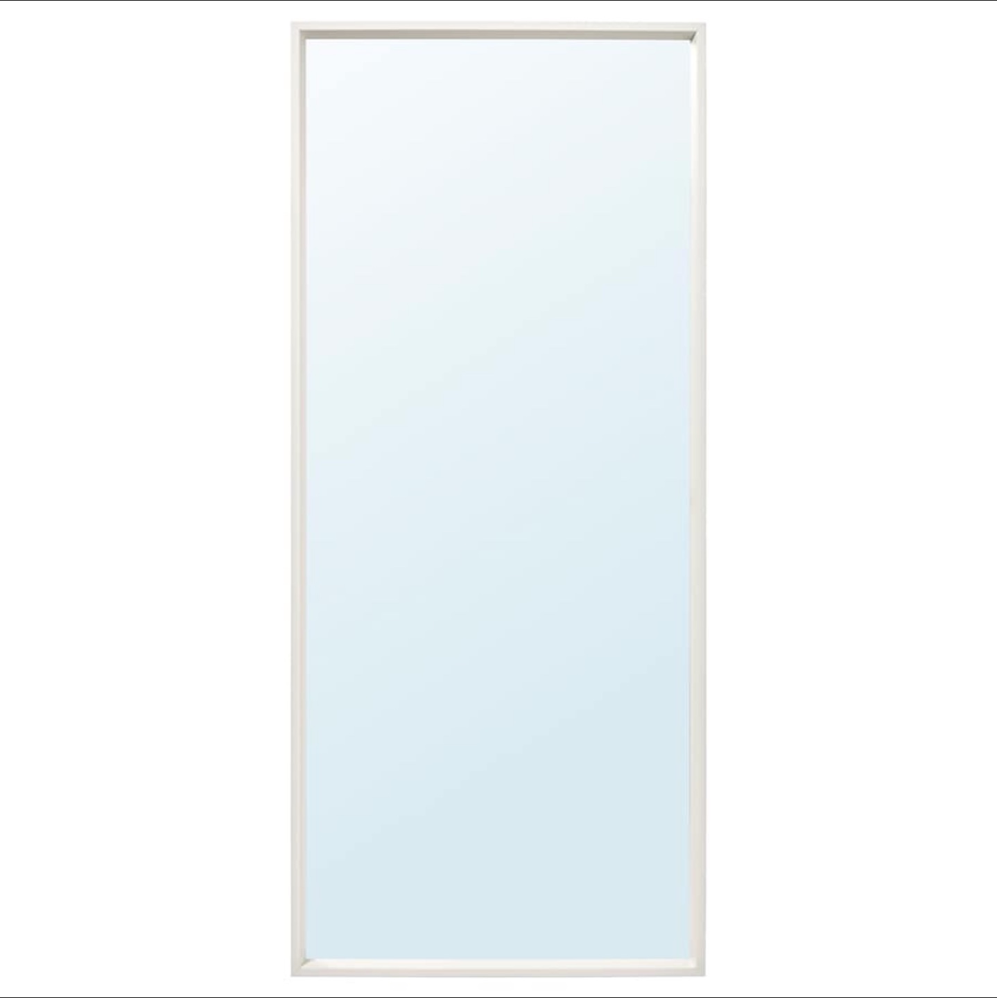 IKEA NISSEDAL Mirror, White, 65x150 cm