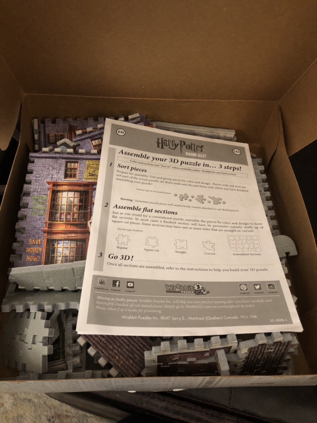 Harry Potter Diagon Alley 3D Puzzle - photo 3