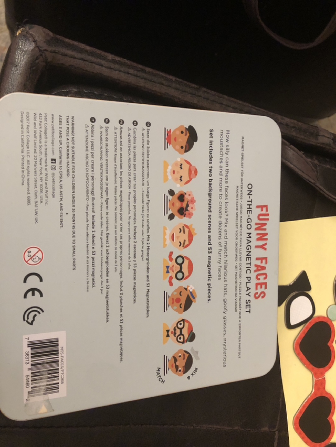 Funny Faces On-the-Go Magnetic Play Set - photo 4
