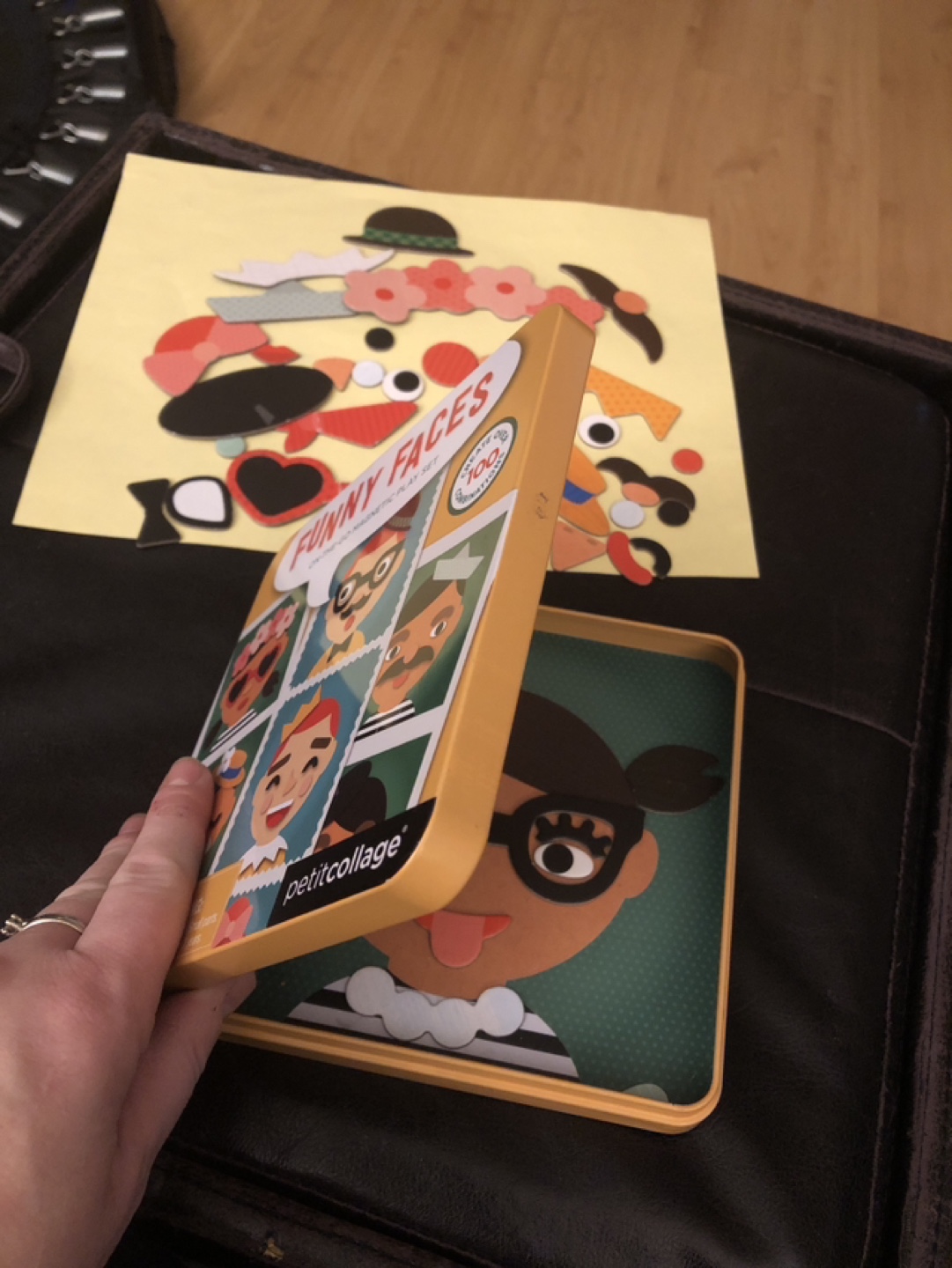 Funny Faces On-the-Go Magnetic Play Set - photo 3