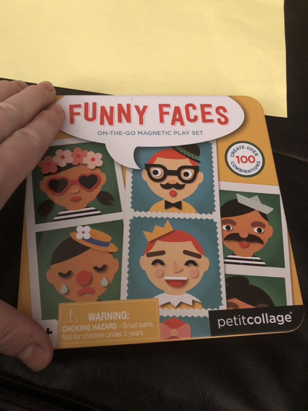 Funny Faces On-the-Go Magnetic Play Set - photo 5