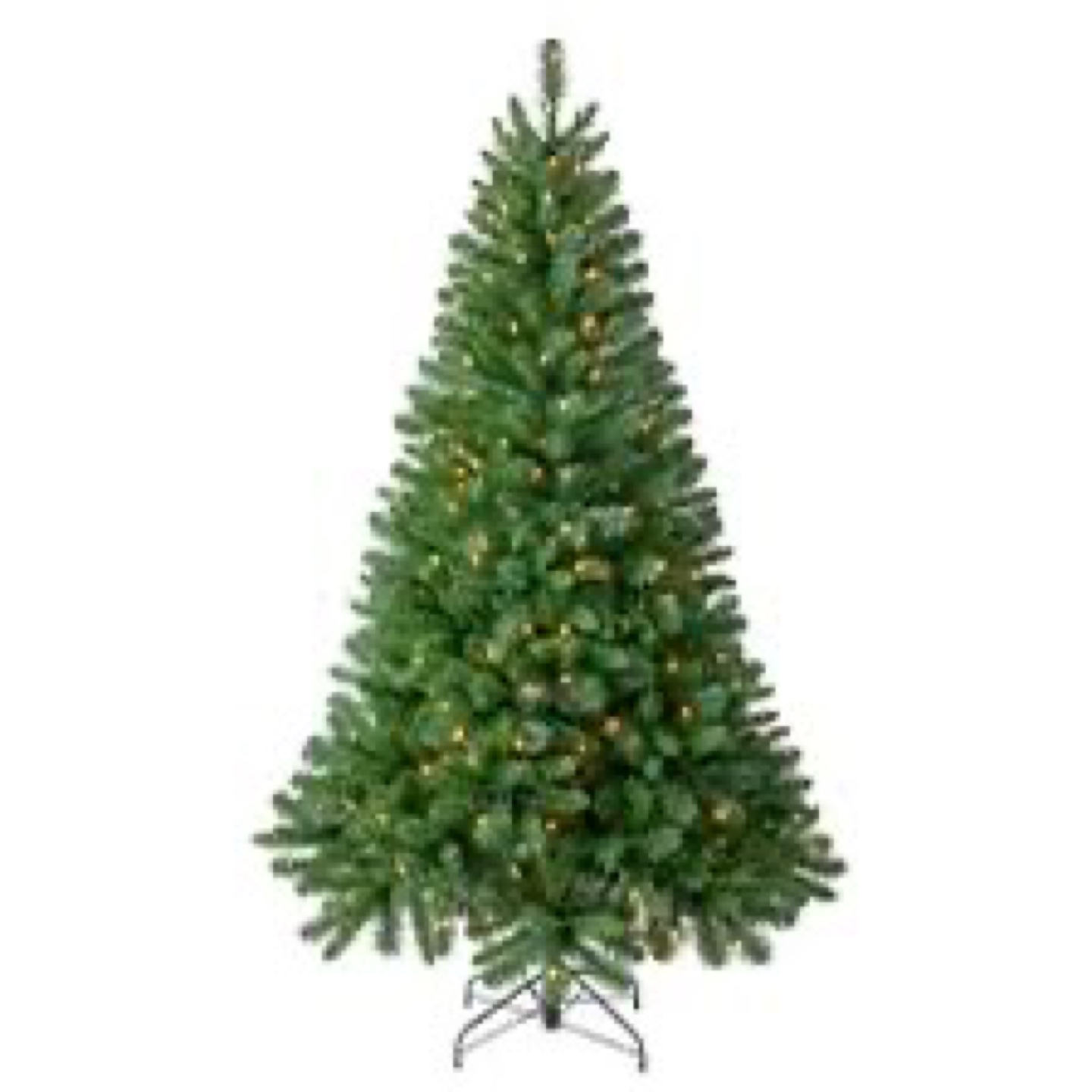 6.5 ft Pre-Lit Artificial Christmas Tree