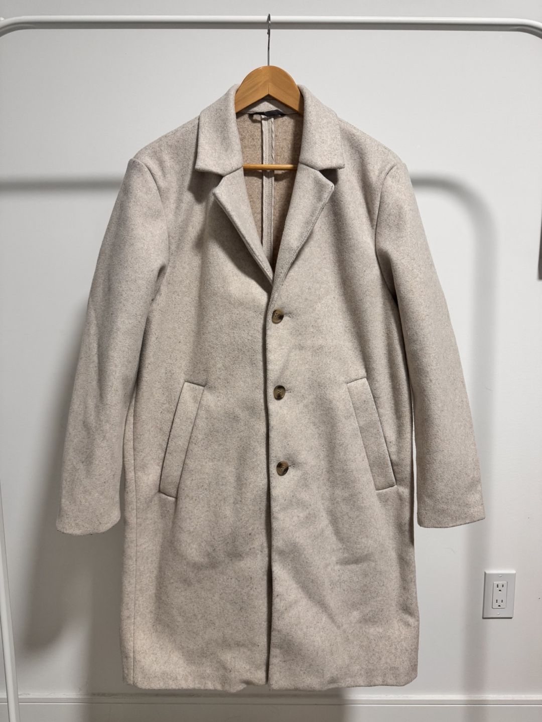 H&M Wool-blend Trench Coat