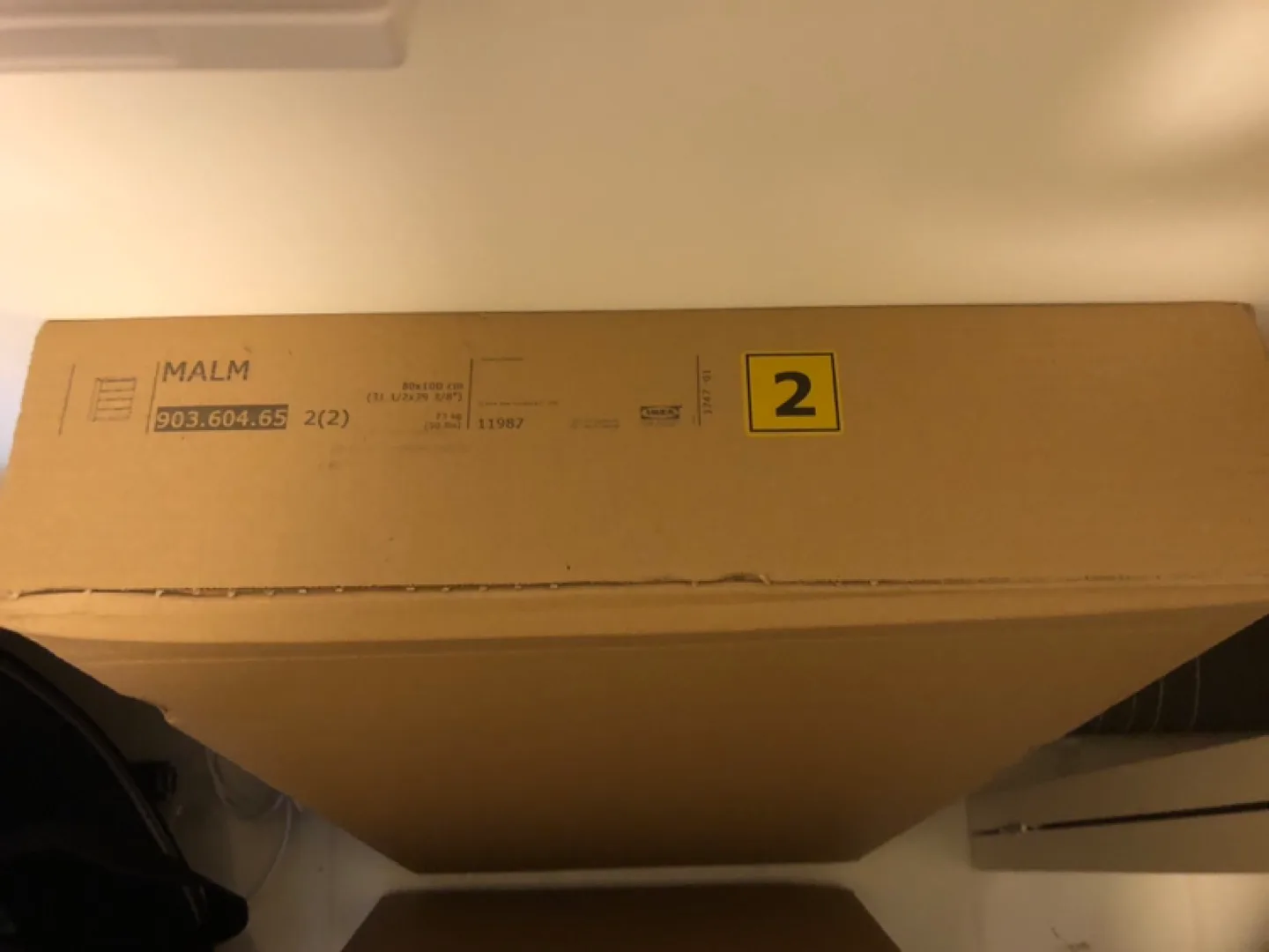 IKEA MALM 4-Drawer Dresser - Black image indicator(6)