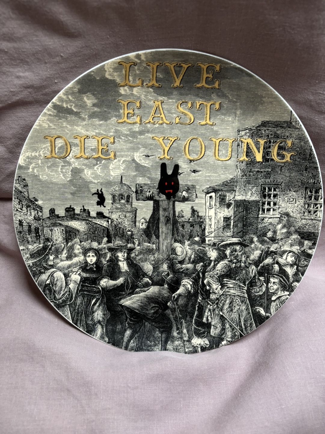 Royal Doulton ‘Pure Evil’ ltd edition plates, 2