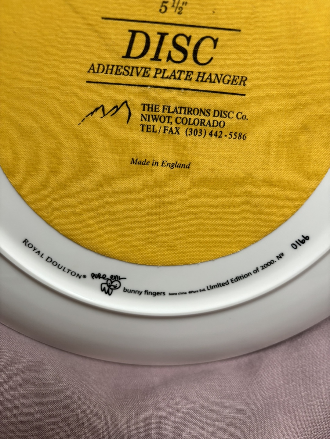 Royal Doulton ‘Pure Evil’ ltd edition plates, 2 - photo 3