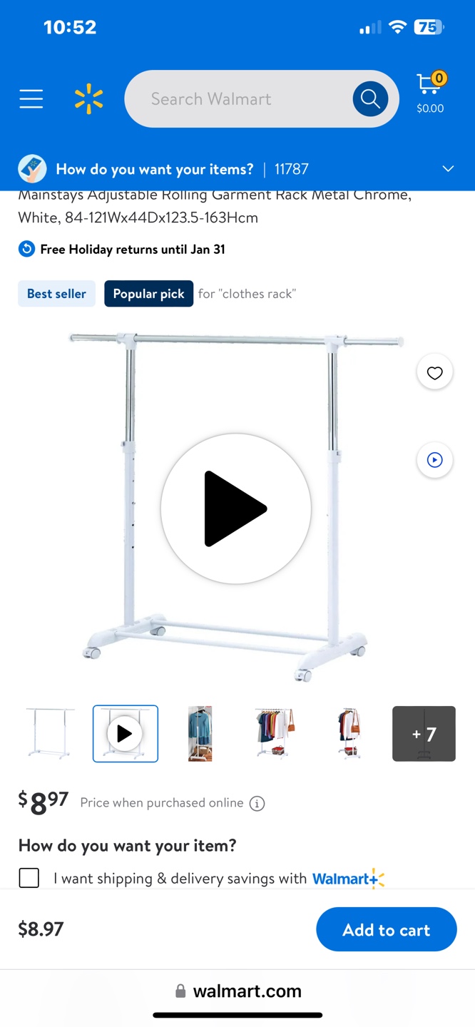 Room Essentials Garment Rack