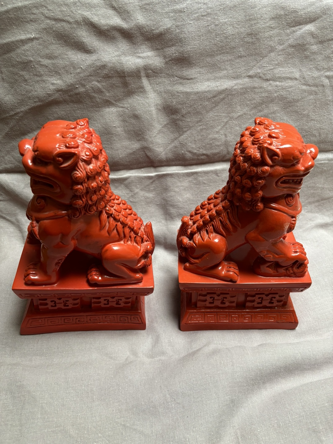 Foo Dog bookends - photo 2