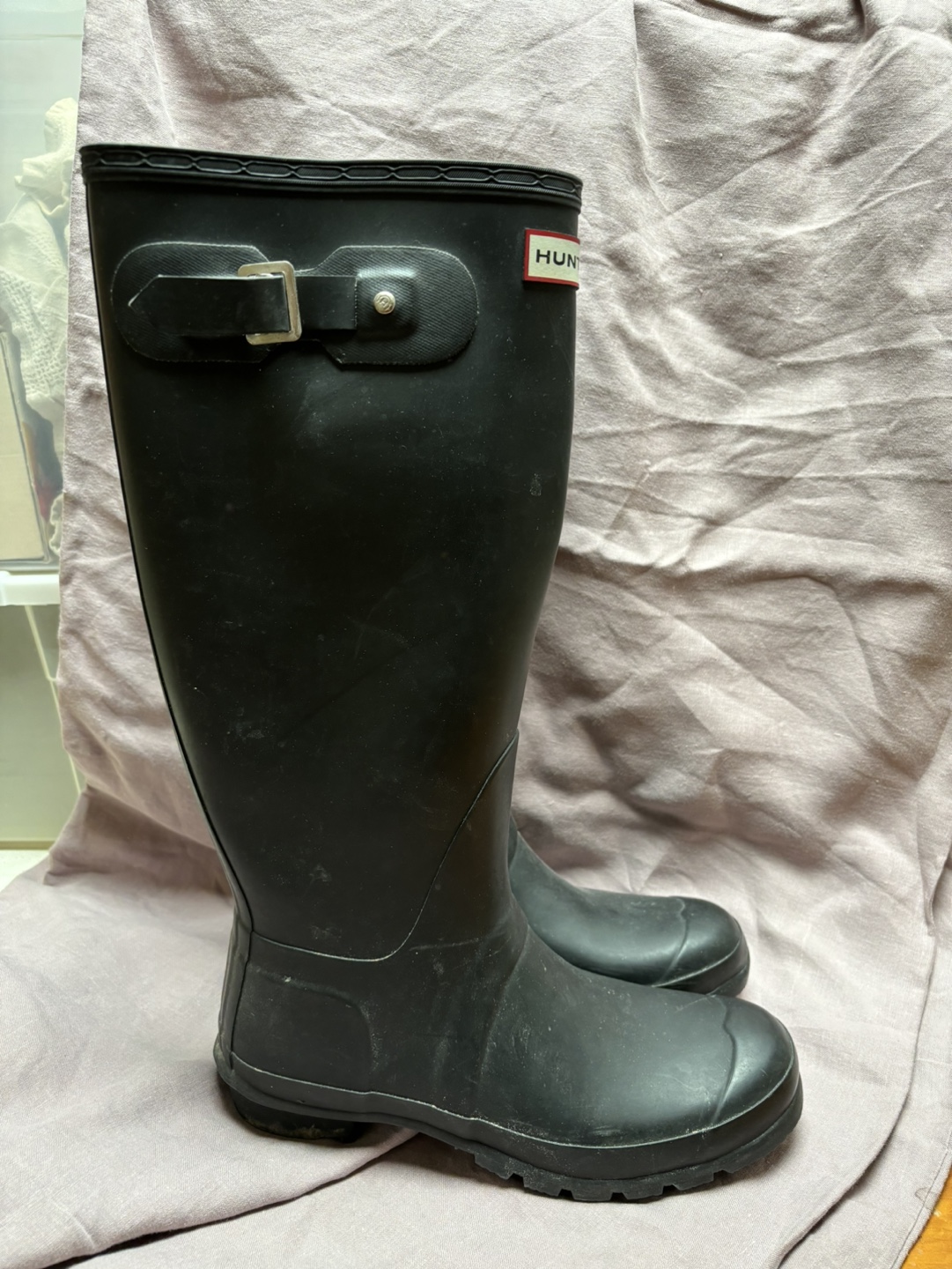 Women’s 10 Black Hunter boots - photo 2