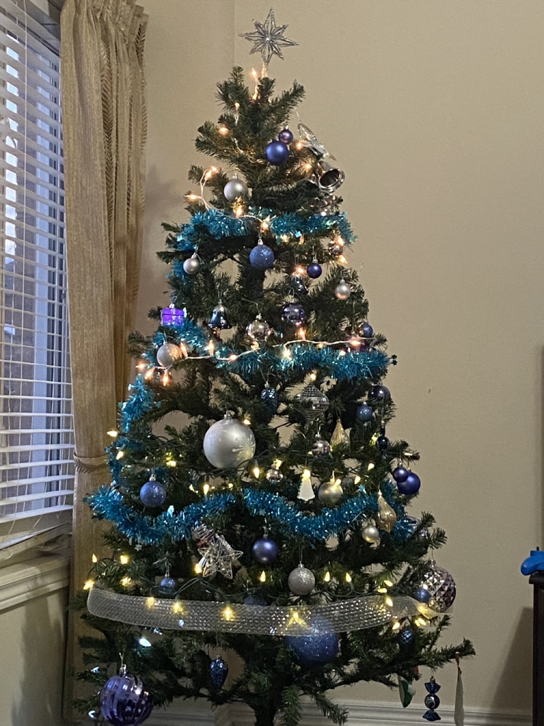 Nobel pine artificial Christmas tree 6 1/2’