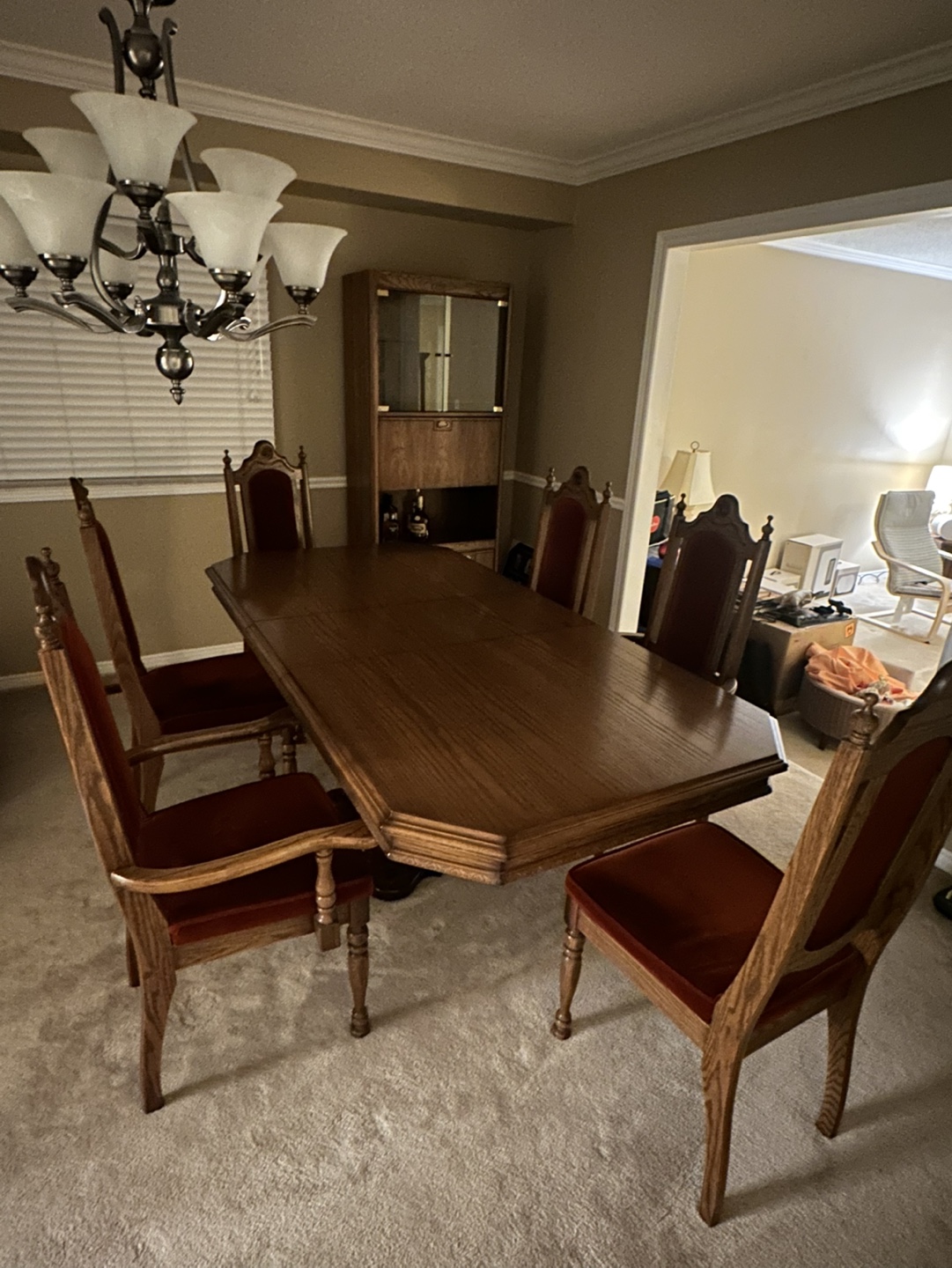 FREE Wooden Dining Table and Chairs Set