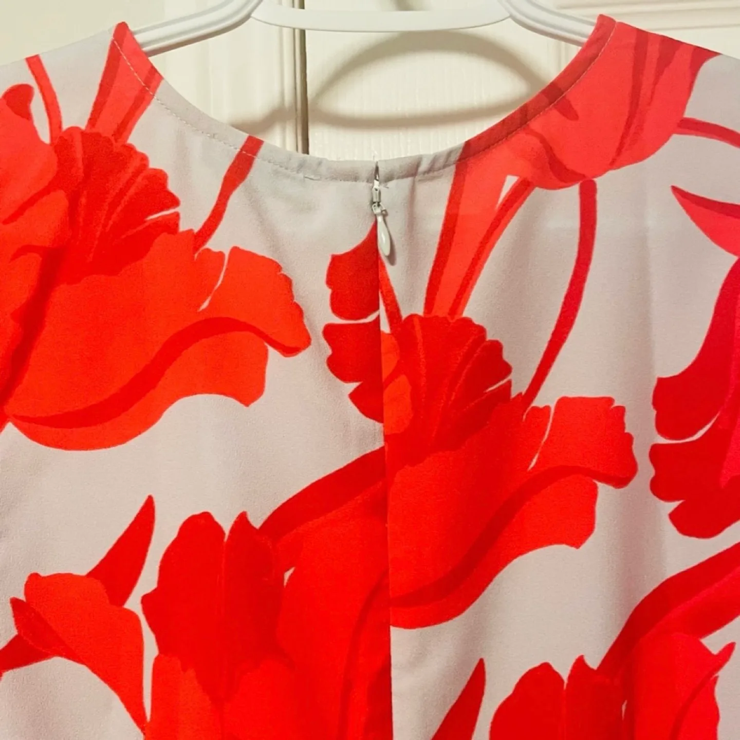 Ann Taylor Brand New with Tags Blouse with Flutter Sleeves image indicator(6)