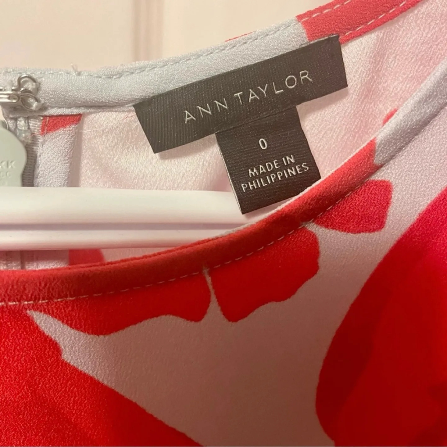 Ann Taylor Brand New with Tags Blouse with Flutter Sleeves image indicator(7)