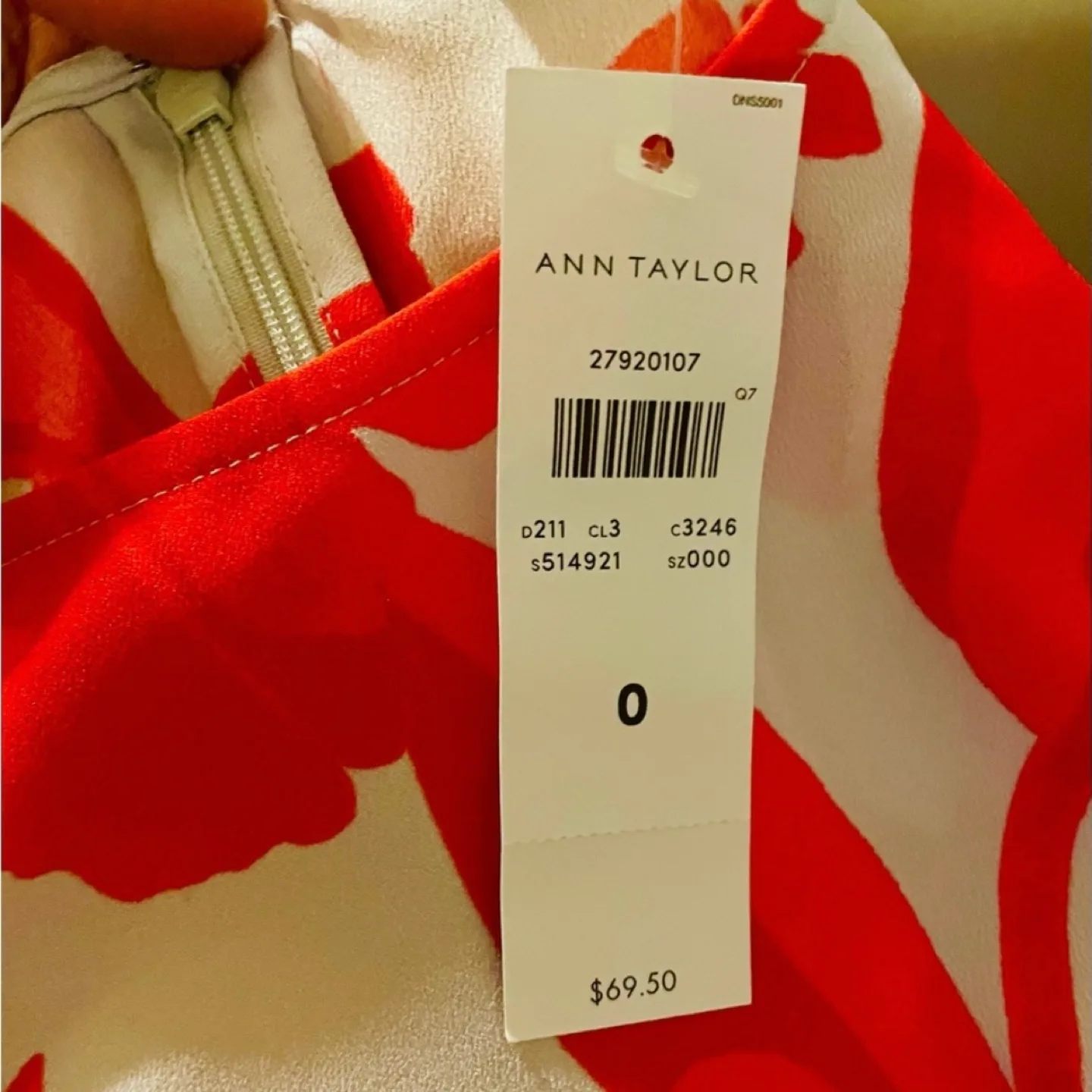 Ann Taylor Brand New with Tags Blouse with Flutter Sleeves image indicator(9)