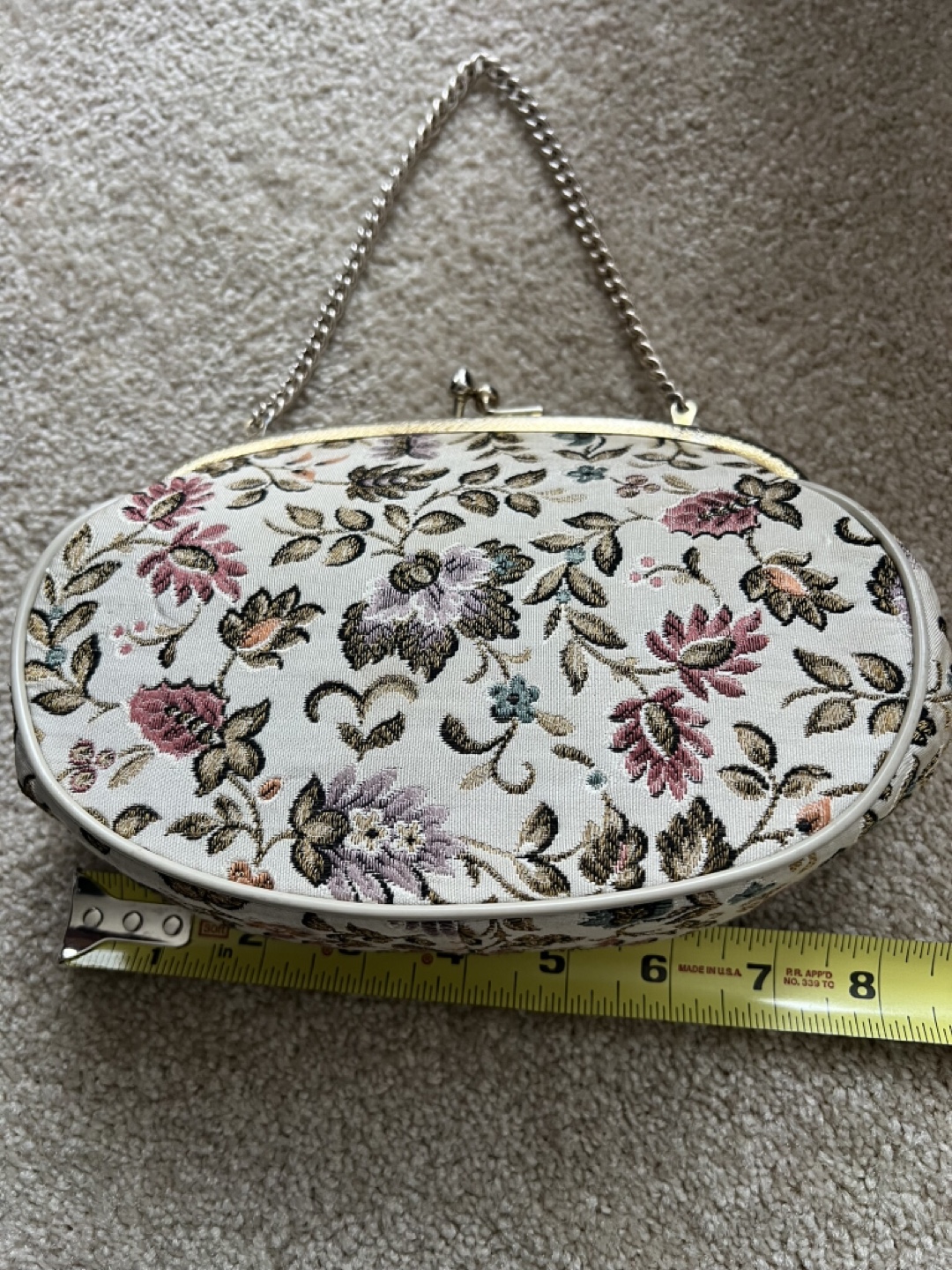 Vintage Floral Clutch Purse - photo 3
