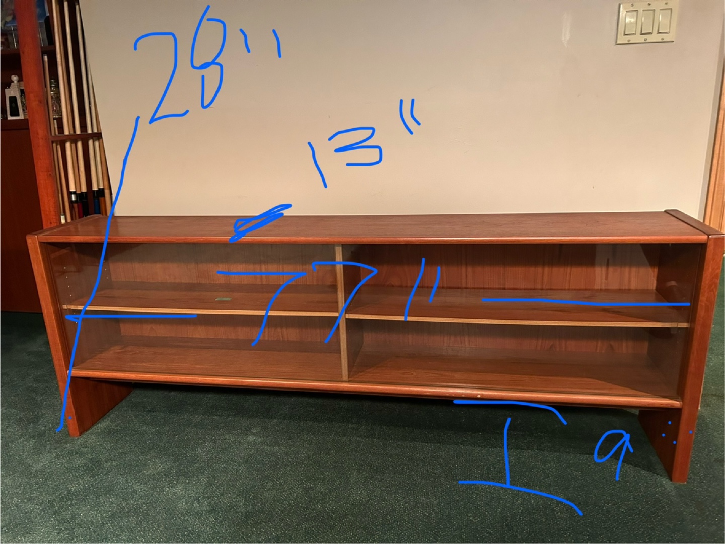 Skovby Mid Century Modern Display Cabinet - photo 2