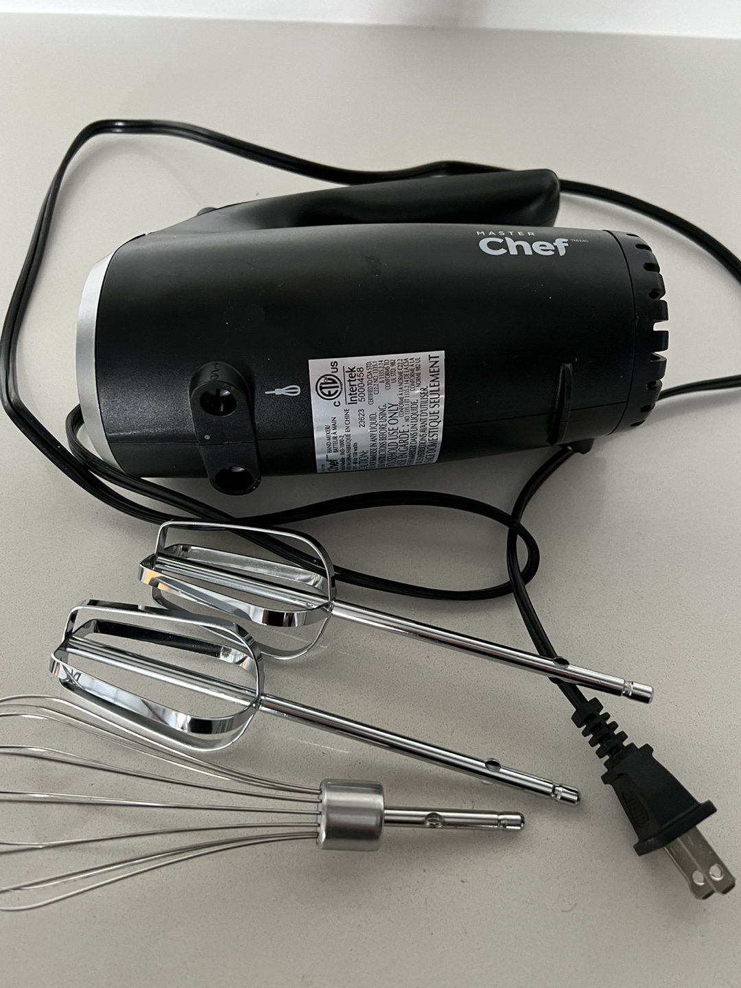 Master Chef Mini Food Chopper & Electric Whisk