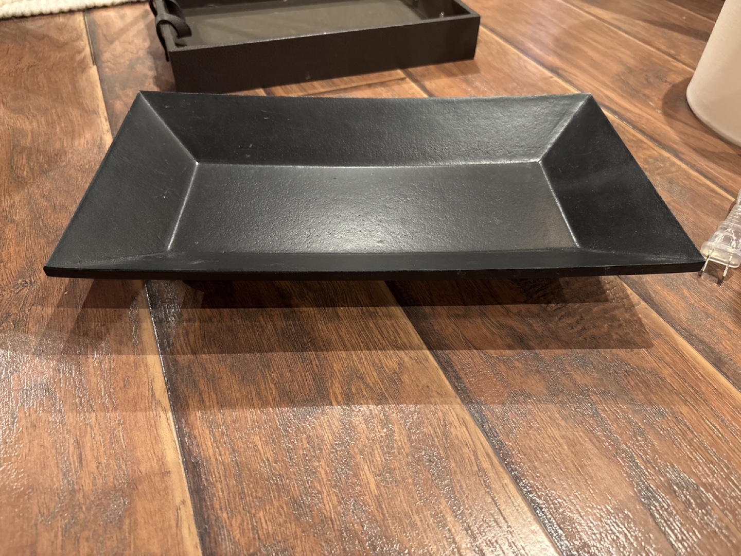 Black woodish  Tray