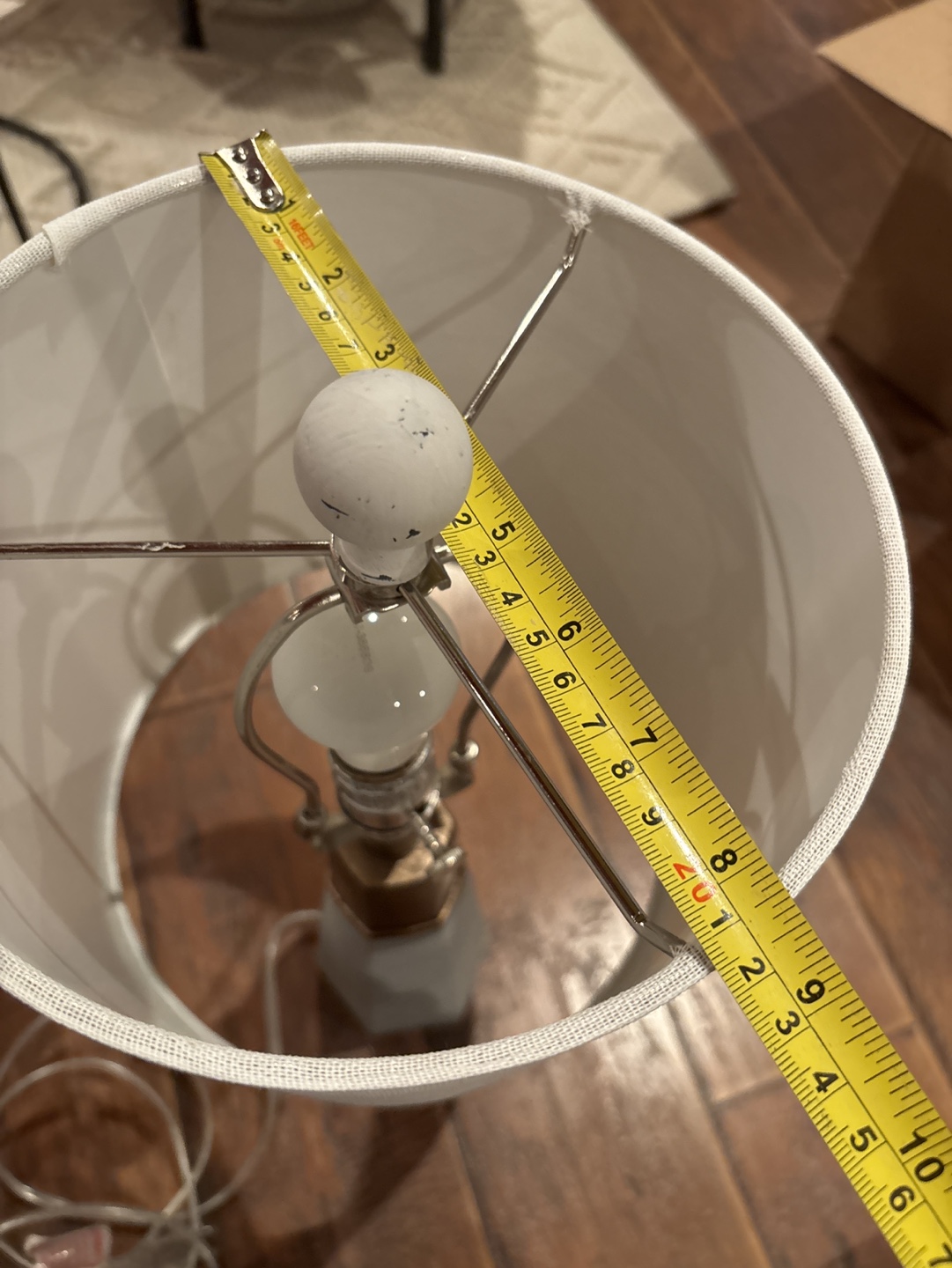 Gray Table Lamp - photo 5