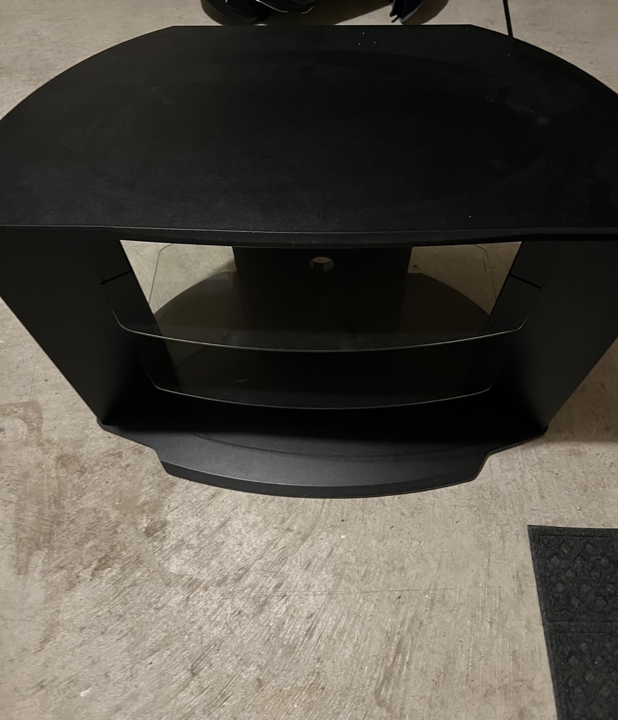 Black TV Stand - photo 2