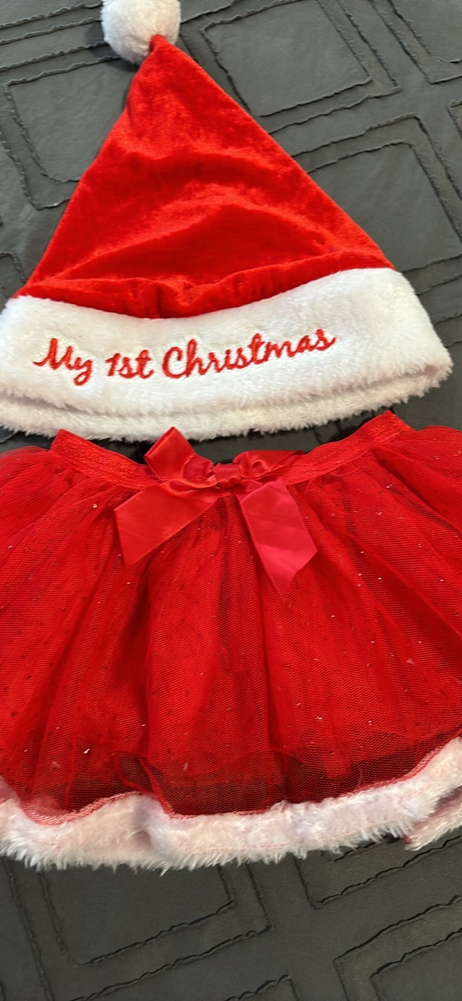 Baby Girl's Christmas Outfit 2pcs - photo 2