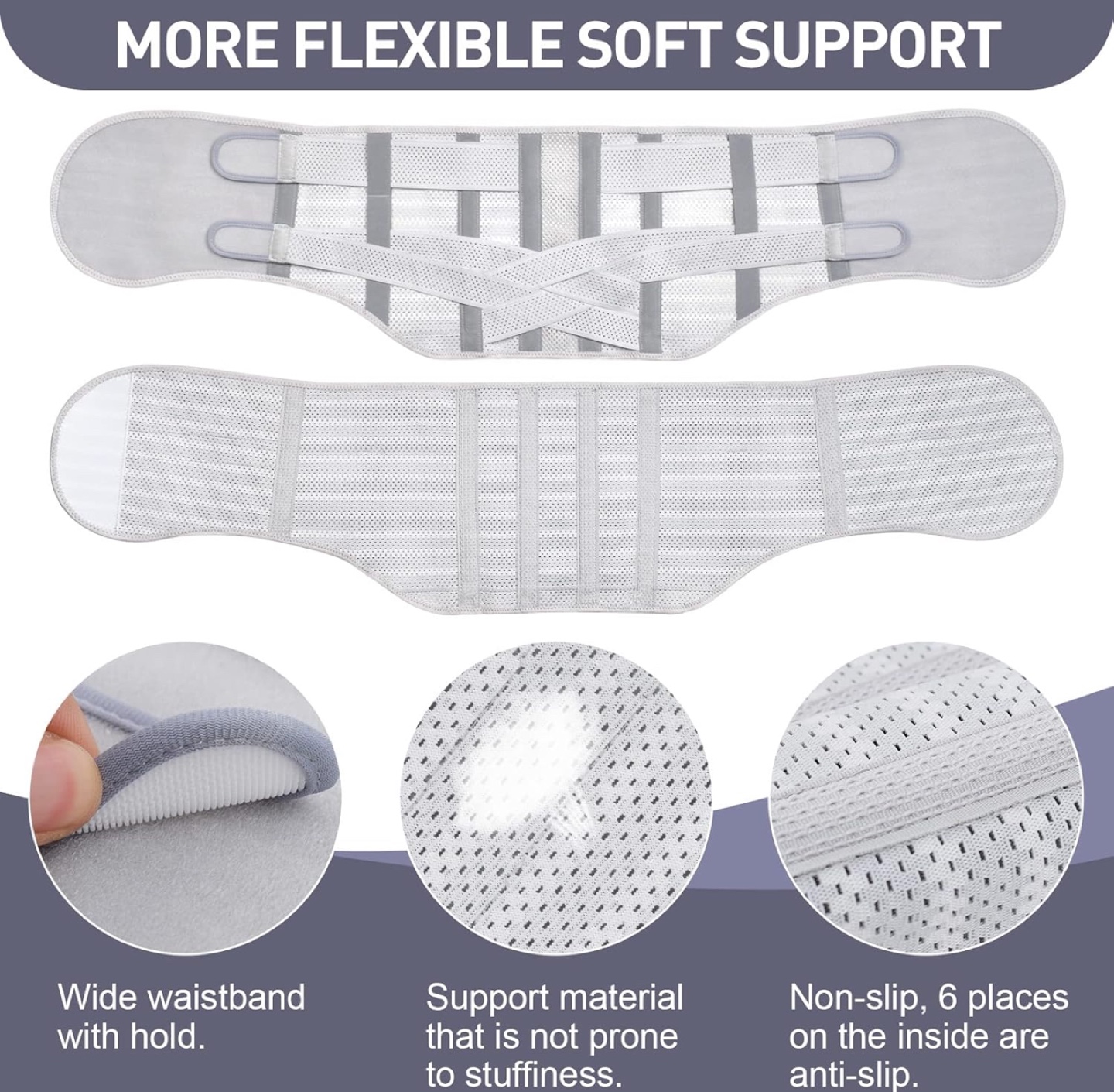 Back Support belt for women’s and men’s. Size M - photo 3