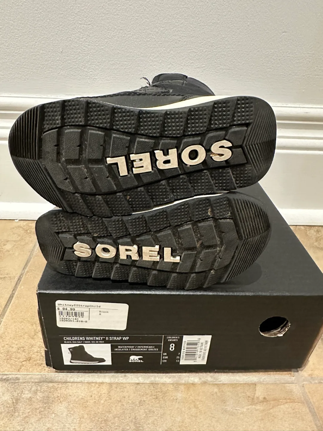 Sorel Children's Whitney II Strap WP Boots image indicator(3)