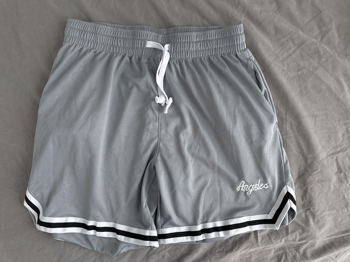 Los Angeles Grey Basketball Shorts