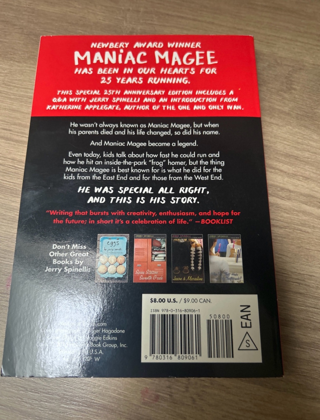 Maniac Magee 25th Anniversary Edition - photo 2