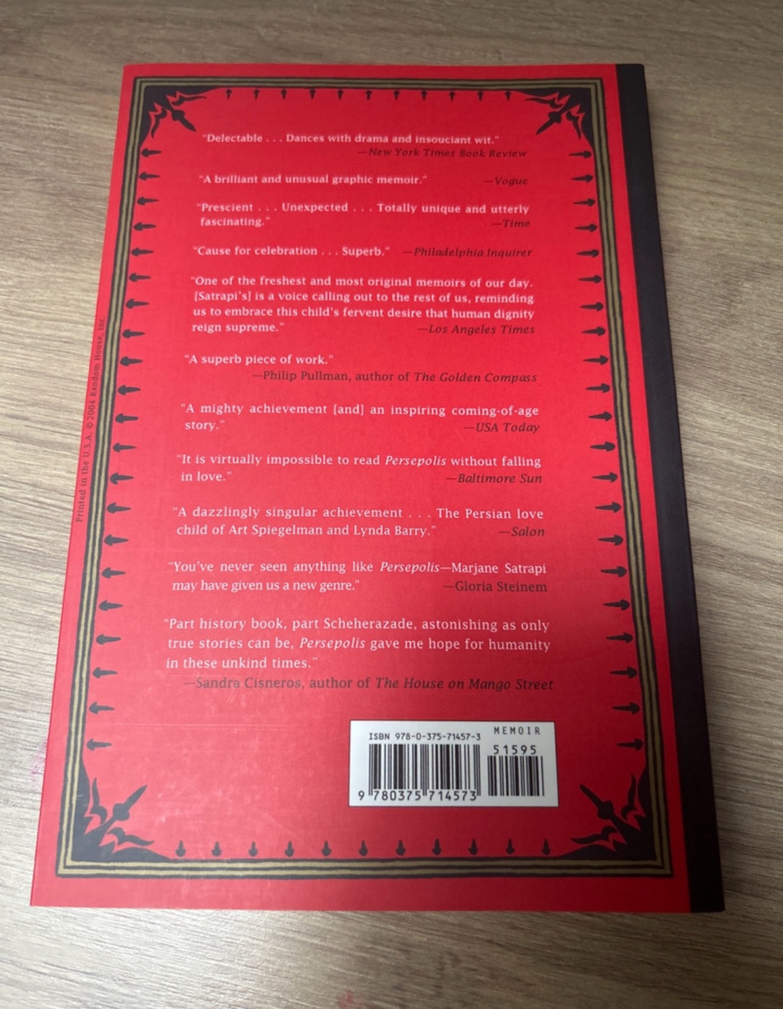 Persepolis: The Story of a Childhood by Marjane Satrapi - photo 2