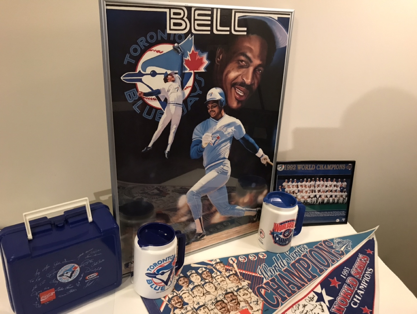Toronto Blue Jays 1992 World Series Championship Memorabilia - photo 2