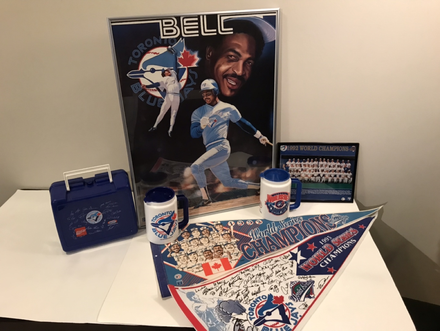 Toronto Blue Jays 1992 World Series Championship Memorabilia