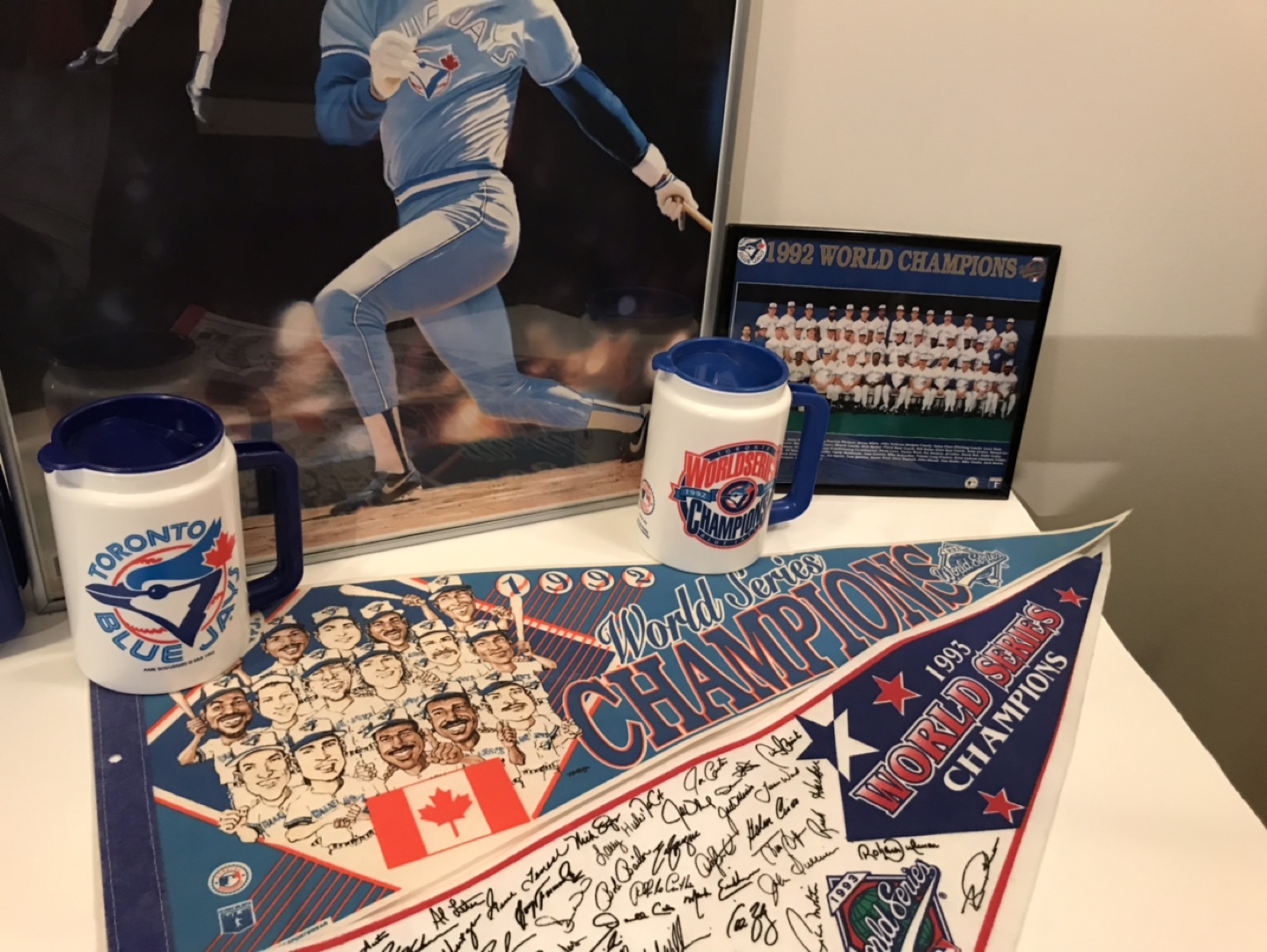 Toronto Blue Jays 1992 World Series Championship Memorabilia - photo 4