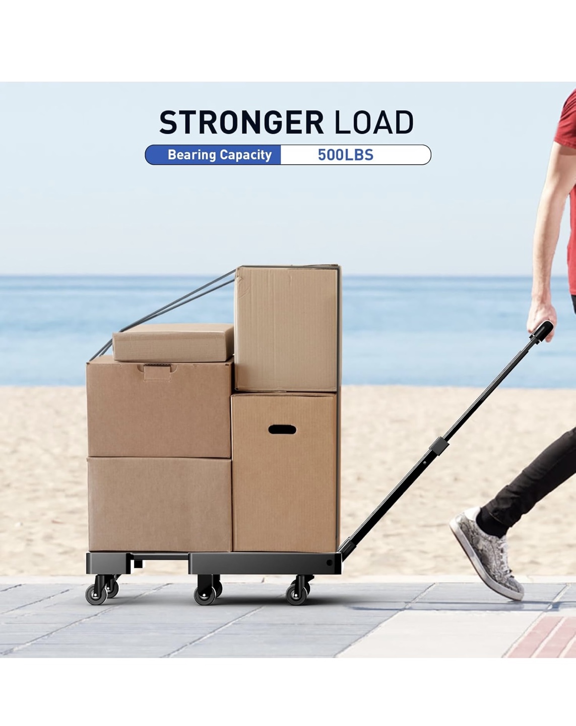 Folding Hand Truck Dolly Cart - photo 2