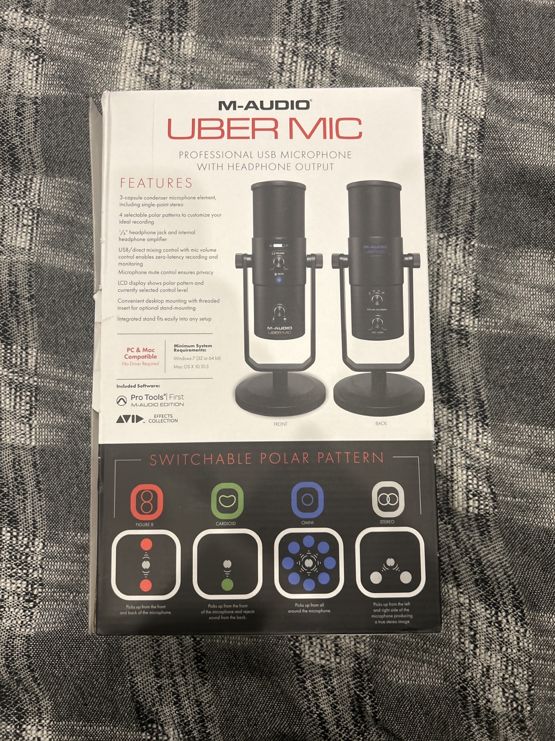 M-Audio Uber Mic USB Condenser Microphone - photo 2