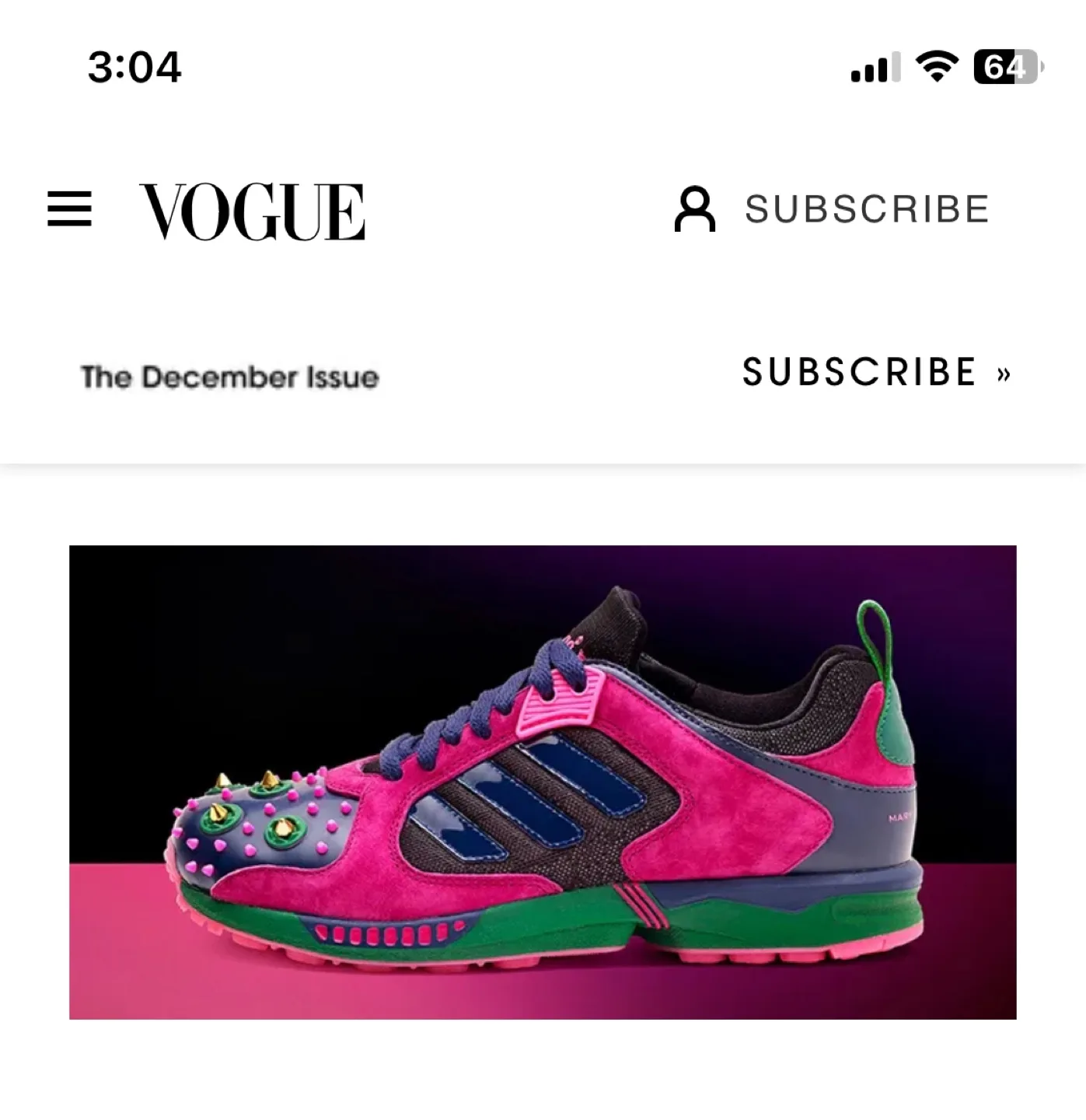 ADIDAS Limited Edition Designer Running Shoes Sz. 8 image indicator(8)