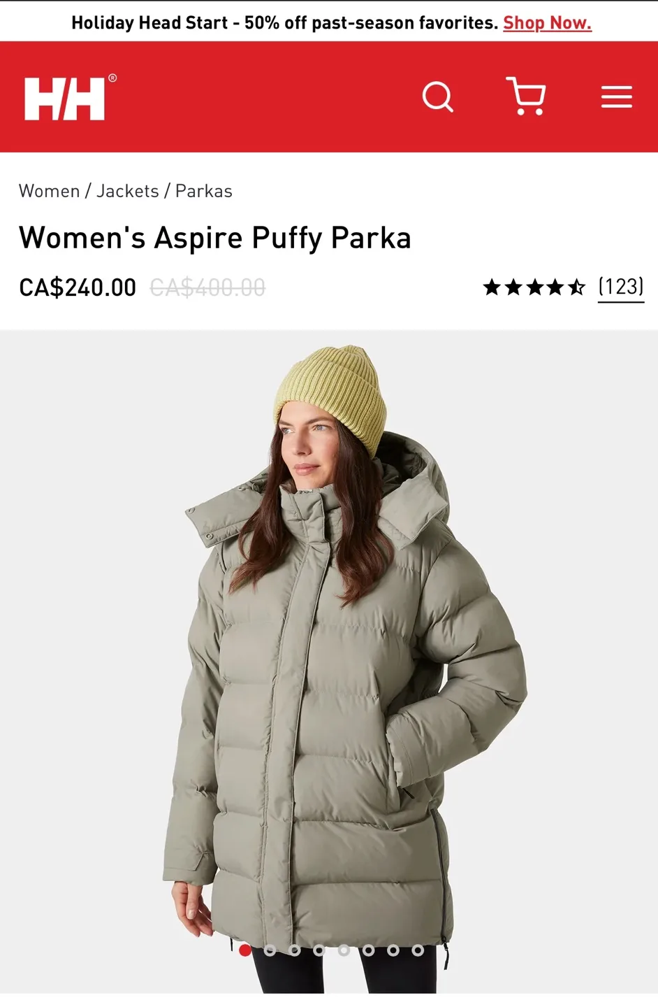 Brend NEW-Helly Hansen Women's Puffer Jacket image indicator(2)