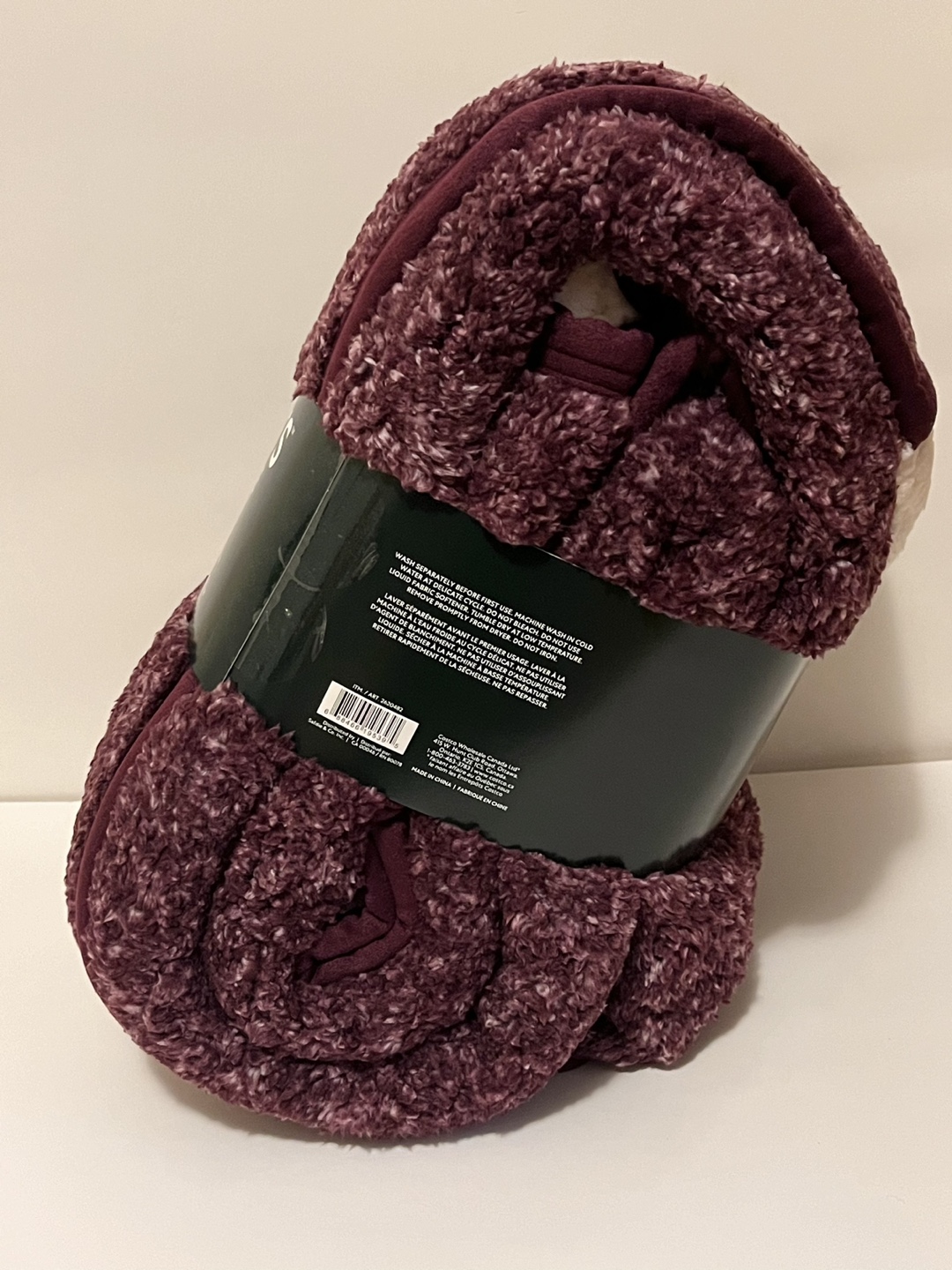 Roots Home Sherpa Throw Blanket - photo 2