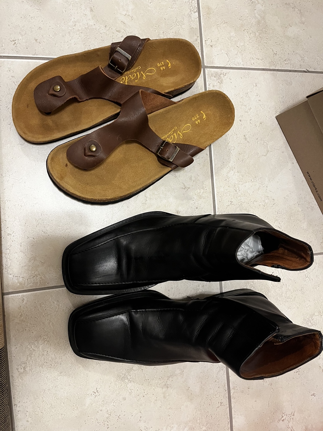 Men's Black Leather Boots